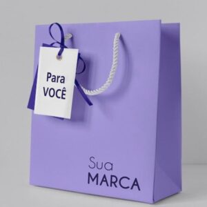 Sacolas de Papel Elegantes com a Sua Marca