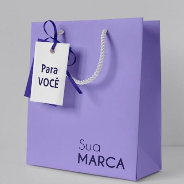 Sacolas de Papel Elegantes com a Sua Marca