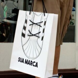 Sacolas de Papel Personalizadas para Lojas de Calçados